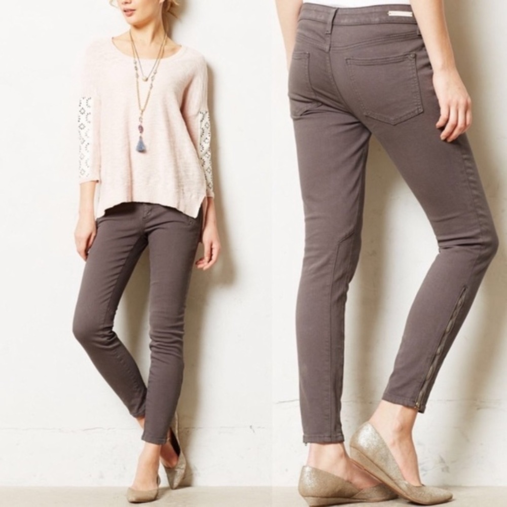 Pilcro and the Letterpress Moto Zipper Grey 27